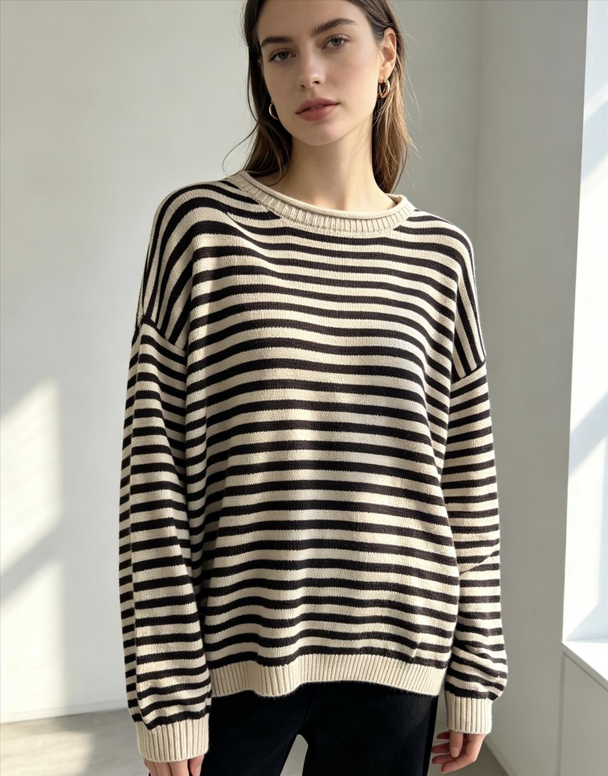 Damen Shirt gestreift